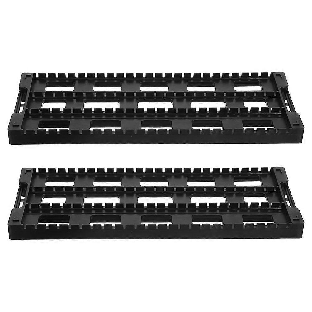 Anti-Static Pcb Rack for Circuit Board Storage 2Pcs Pcb Rack Slot Holder
