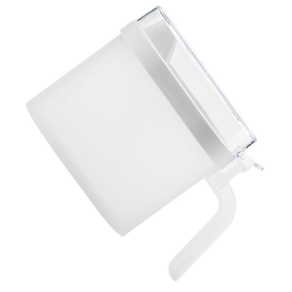 Oil Bottle Plastic Soy Sauce Container for Storage 3Pcs White