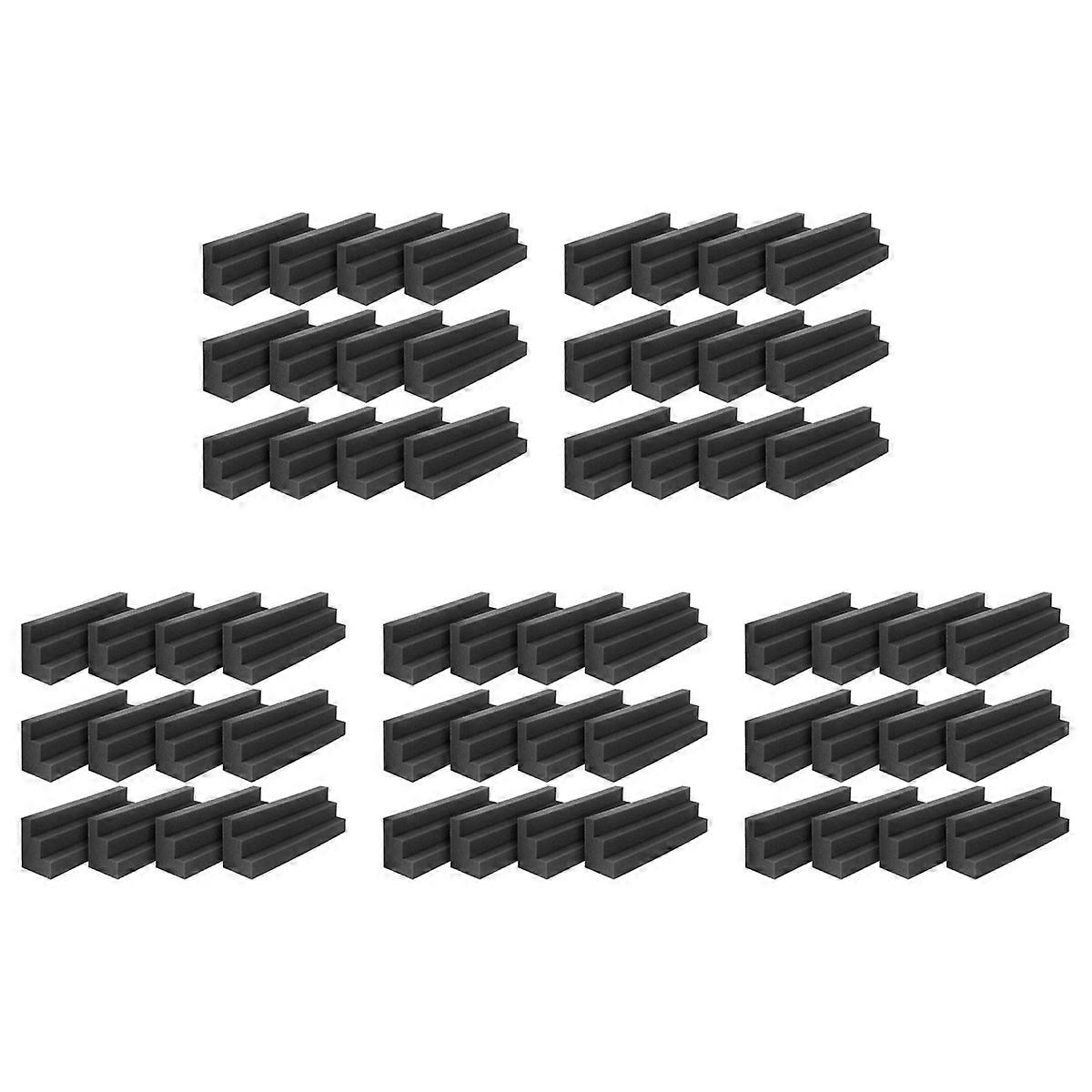 12Pcs Acoustic Panels Foam Sound Insulation Pad for Studio or Theater