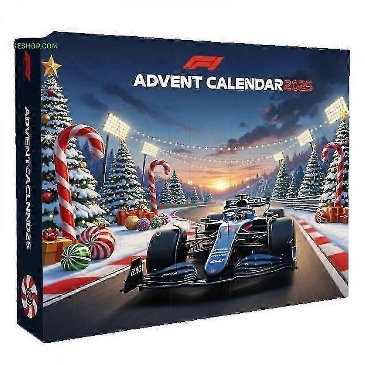 F1 Racing Advent Countdown Holiday Calendar Blind Box