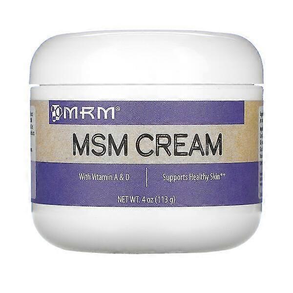 MRM Nutrition, MSM Cream, 4 oz (113 g)