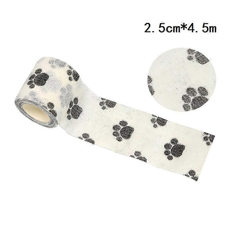Self Adhering Bandage Injury Wrap Tape for Dogs First Aid Medical Wrap Not Stick To Hair Water Repellent Breathable Elastic Tape