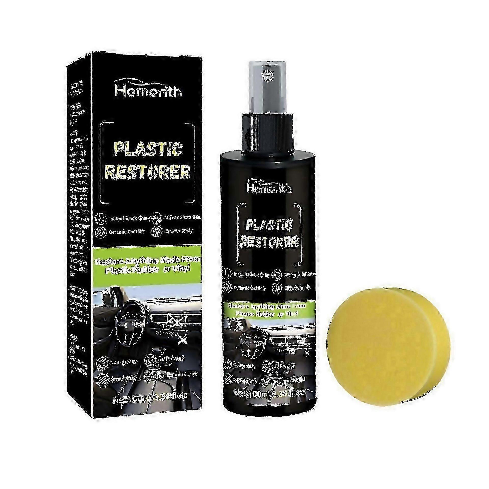 For Plastic Restorer Car Interior Seat Dial Cleaning Dustproof Decontamination Coating Agent