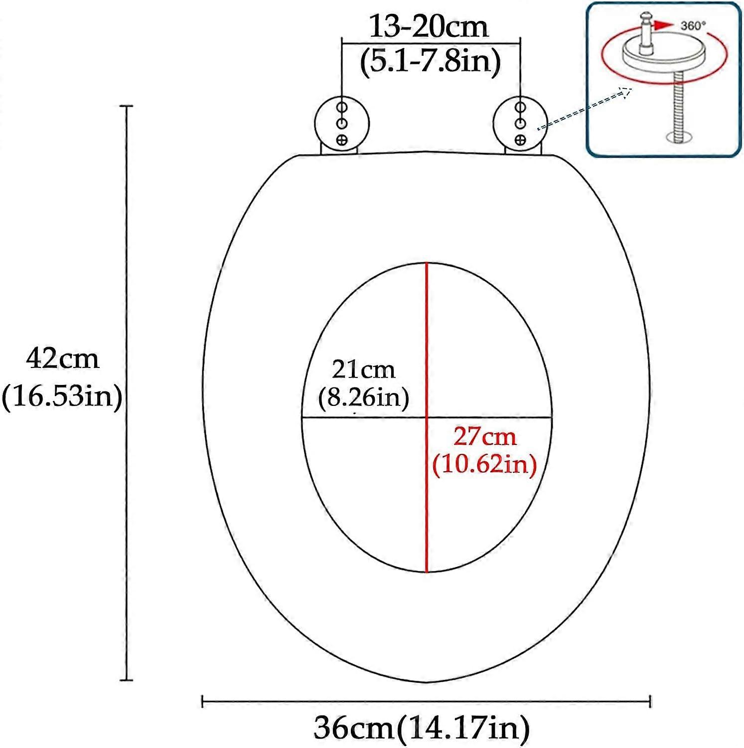 Toilet Seat Quick Release Ocean Comfort Soft Close With Buffer Lid Easy Installation