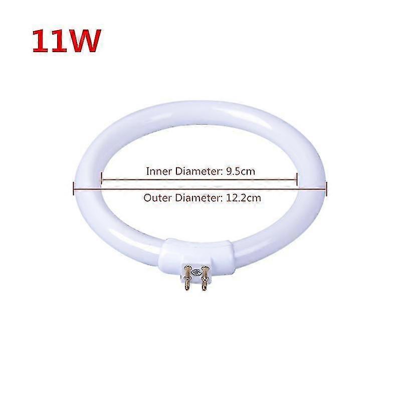 T4 Round Ring Light Tube - G10q Fluorescent Ring Light with 4 Pins