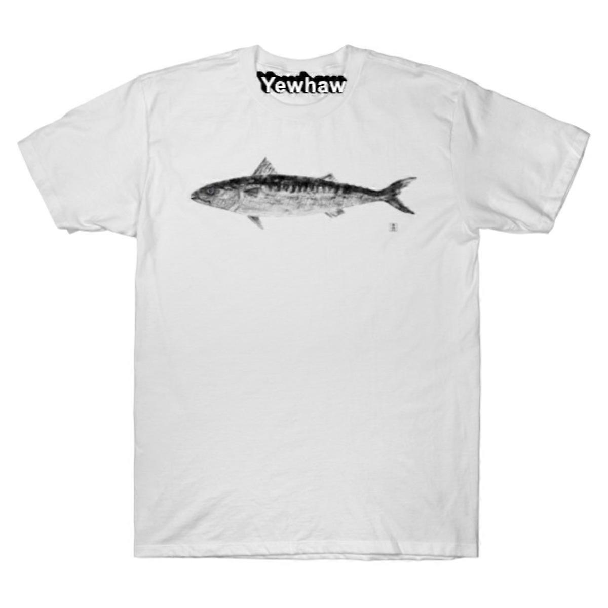 Mackerel T-shirt Fish Tee