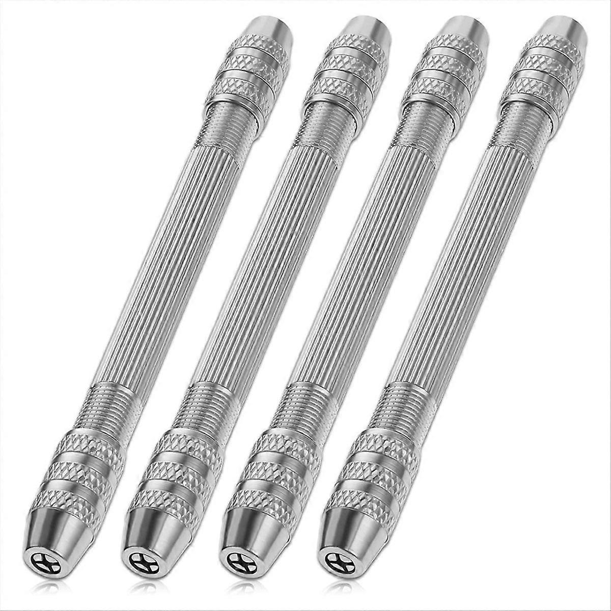 4Pieces Double End Needle Pliers DIY Hand Drill Needle Pliers