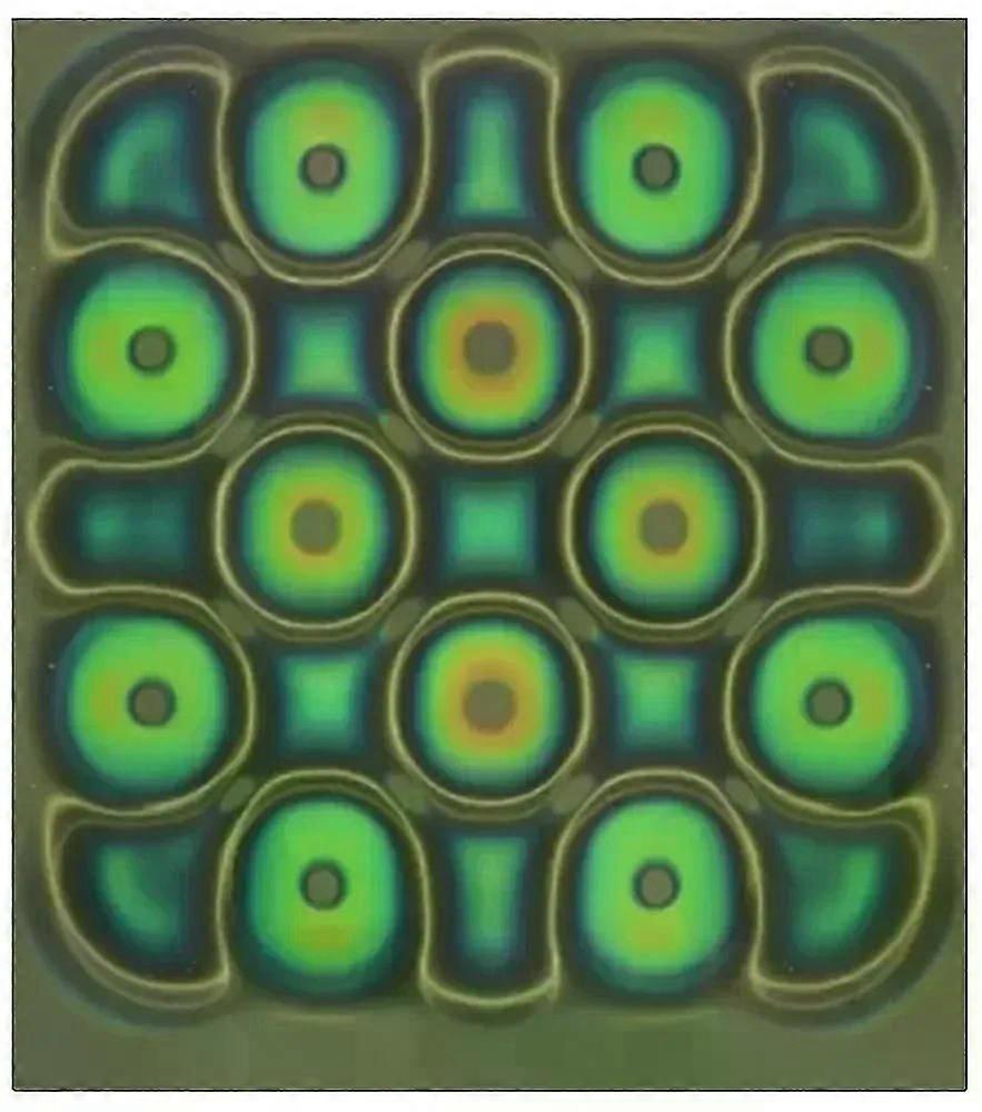 25/30/50mm Magnetic Field Viewer Magnet Poles Testing Card Magnetism Area Observation Film Card Magnet Detector Pattern Display