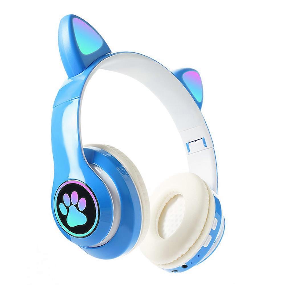 Gaming Headset Wireless Headset 5.0 Bluetooth Wireless Headphones Cute Cat Ears