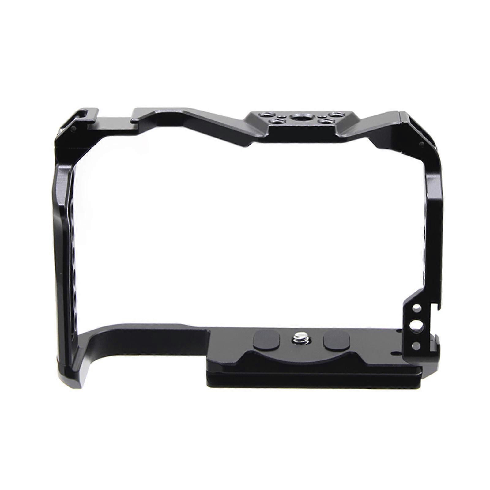 Camera Cage Frame with Cold Shoe Mount For DSLR Cameras Needing Additional Equipment Support Multiple Function Multicolor