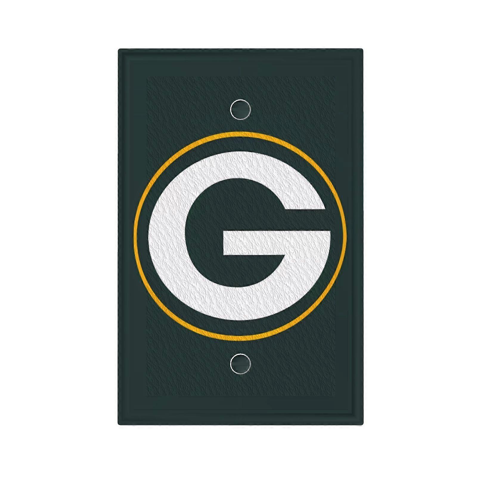 Packers Switching Lights Single Leather Roman Frame Switch Panel Wall Panel Single Double/Pull Light Switch