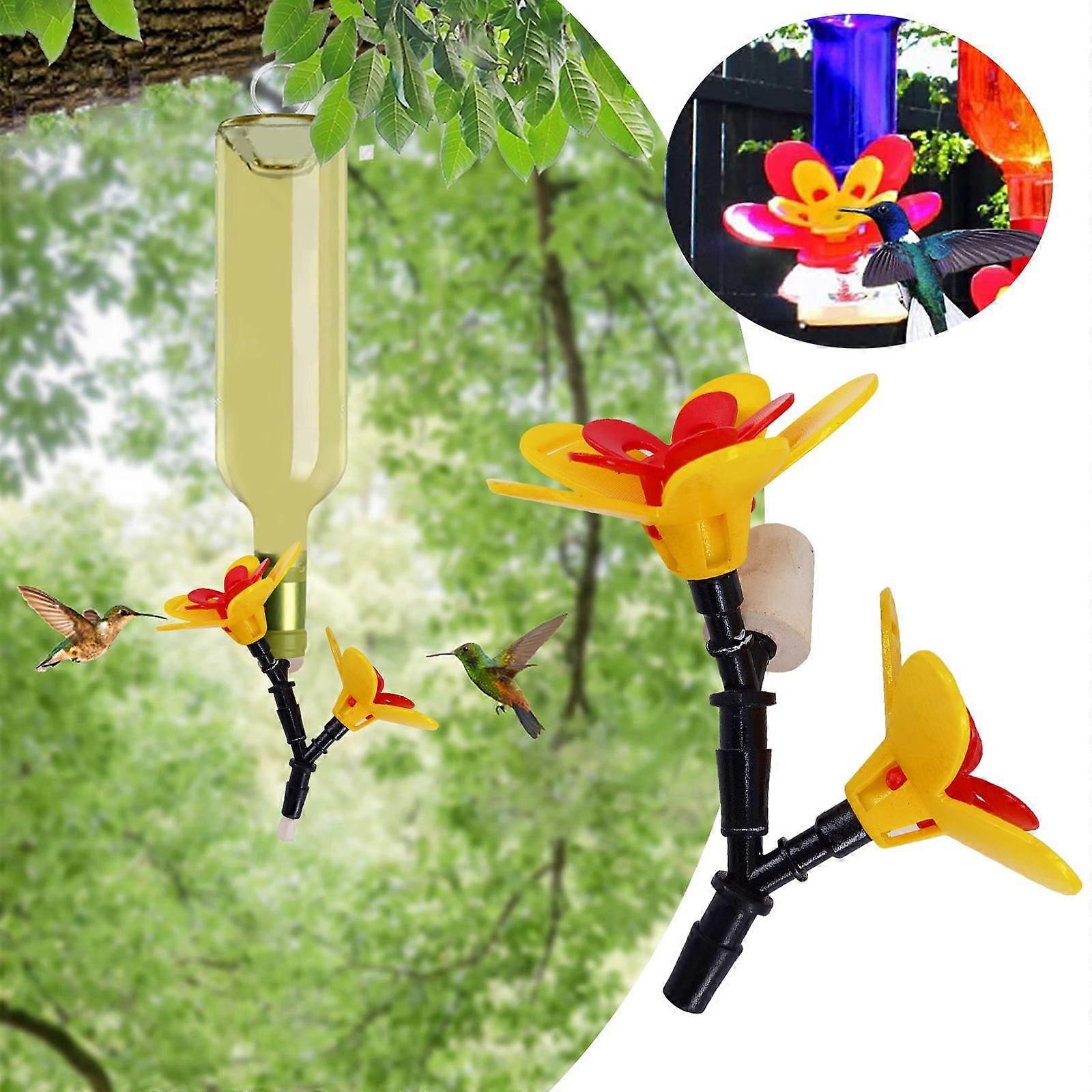 VOSS DIY Hummingbird Feeder Kits, Turn Your Own Recycled Bottles Into The Best Hummingbird Feeder, Own Fun Bottle Into A Hummingbird Feeder