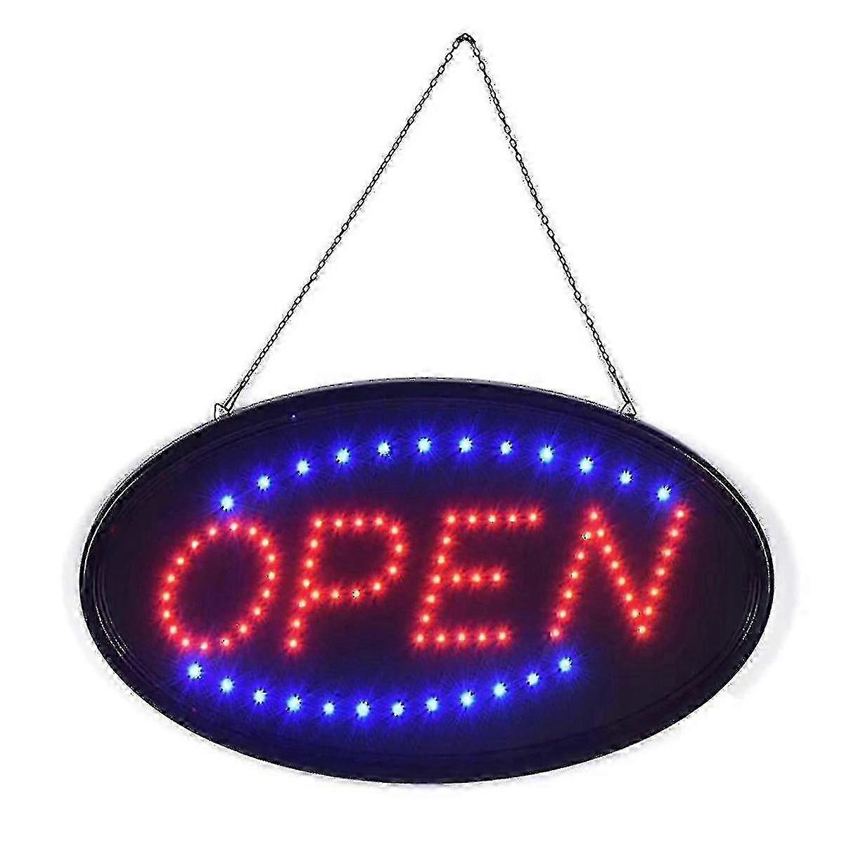 LED advertising light for stores with animated neon billboard