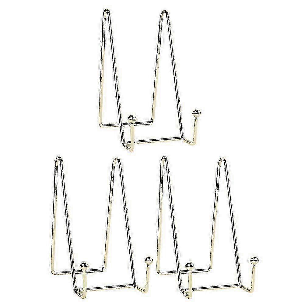 3pcs Plate Stand Book Stand Photo Frame Stand Artwork Picture Display Stand