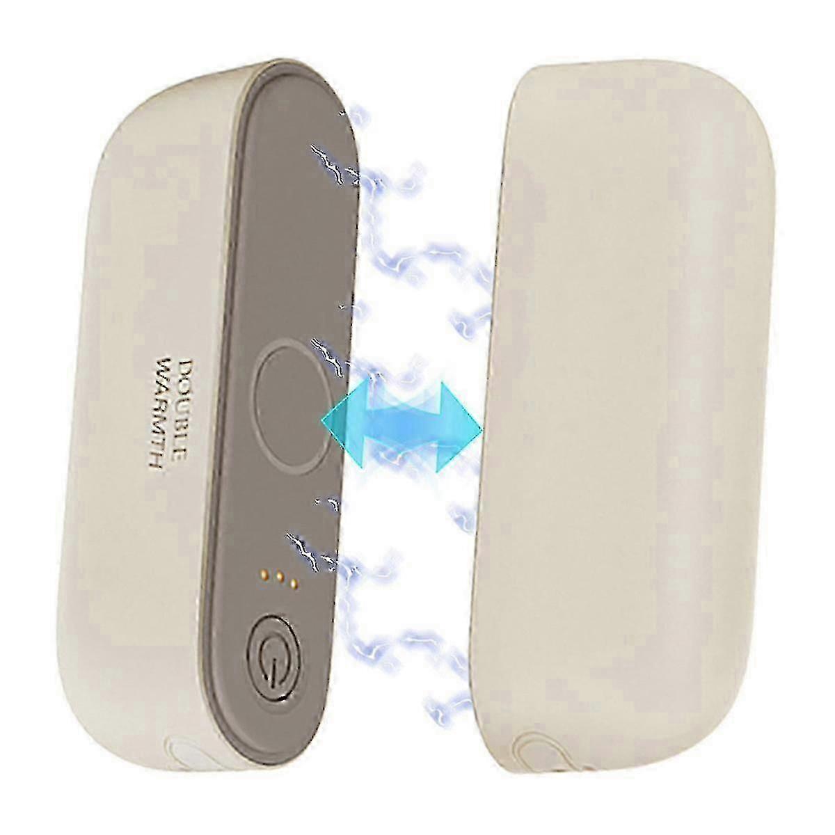 2 في 1 المغناطيسي اليد أكثر دفئا مصغرة سخان اليد إعداد سخان جيب سخان محمول للداخلي في الهواء الطلق