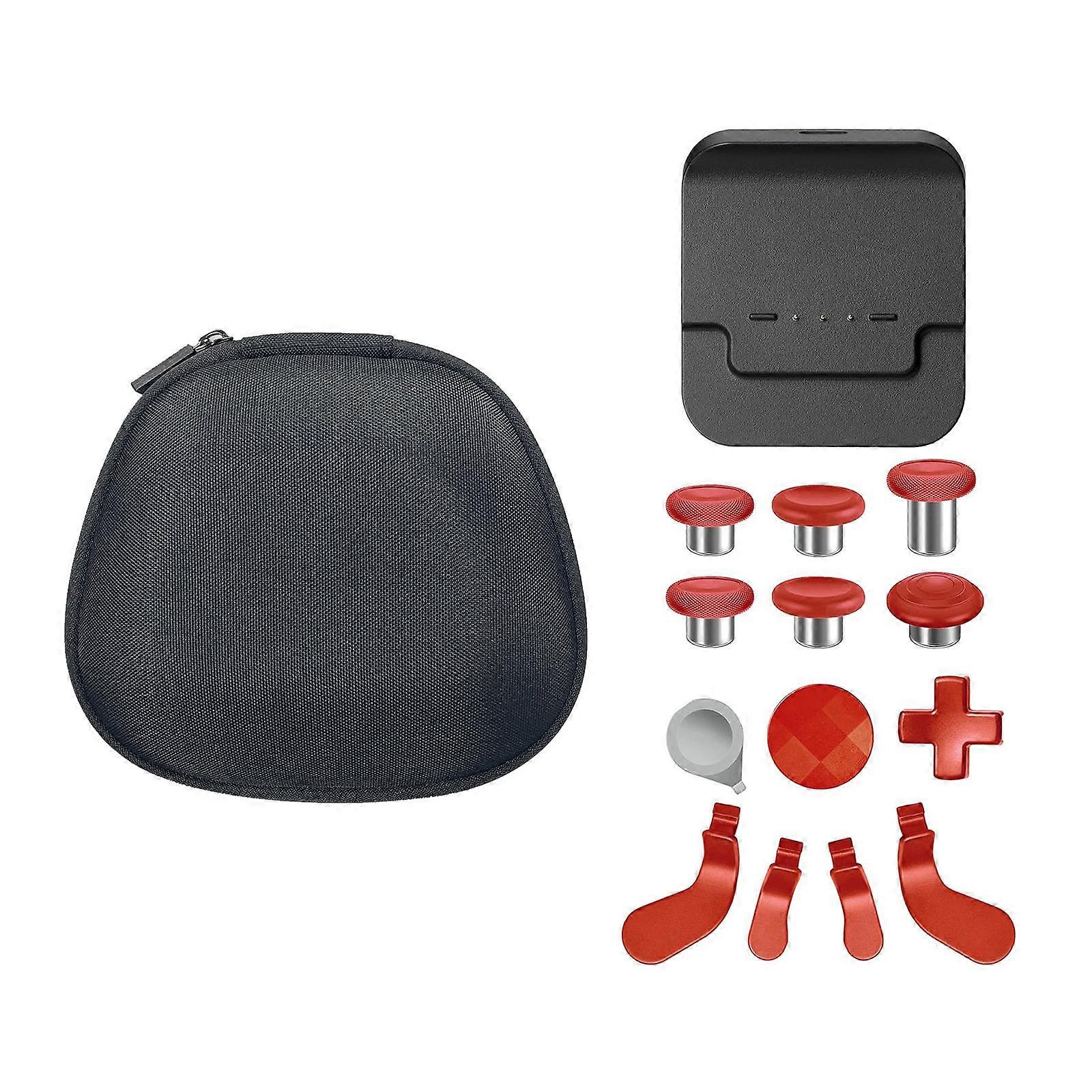 Repair Kit Complete Component Pack Multiple Color Replacement Part for Series 2 Wireless Controller Accessory  Red