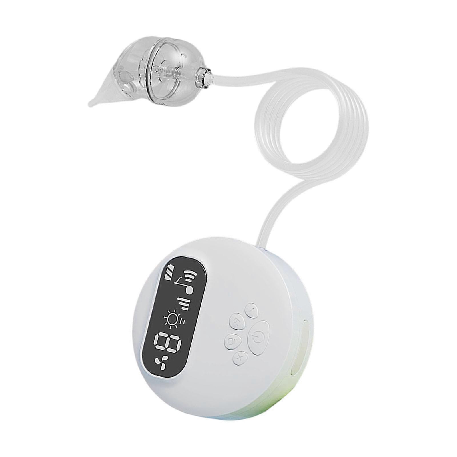 Rechargeable Baby Nose Suction Device Gentle Negative Pressure Technology Soft Polystyrene Nozzle Low Noise Design Portable Split Structure For