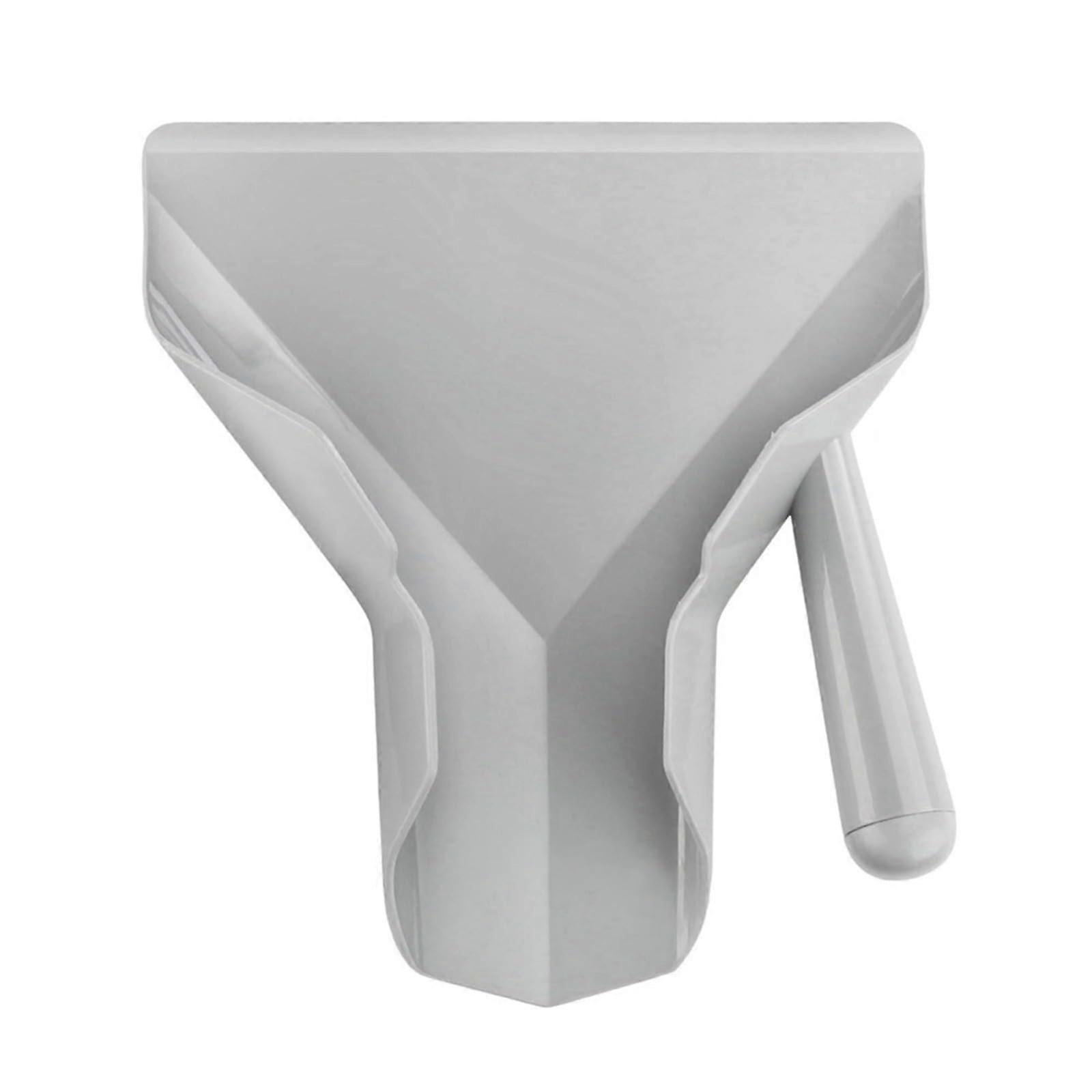 French Fries Serving Shovel with Handle and Small Dinner Table Placemat Set, Plastic, One Size A