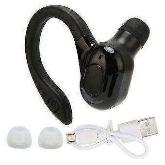 Bluetooth Headset Stereo IPX4 Waterproof USB Charging Single Ear Wireless Earpiece for Running Drivi