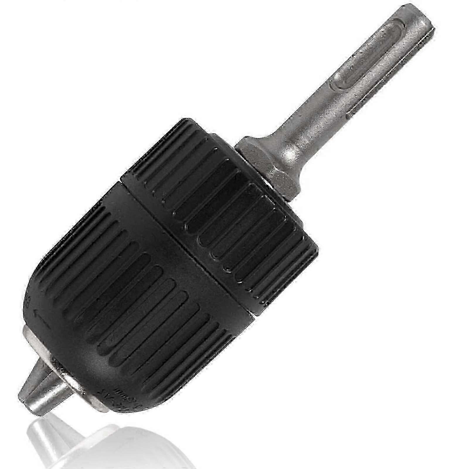 2-13mm Keyless Drill Chuck with 1/2' SDS Adapter Heavy Duty and Detachable Keyless Chuck Conversion Tool for SDS, GSB and GSR, Electric Hand Dri