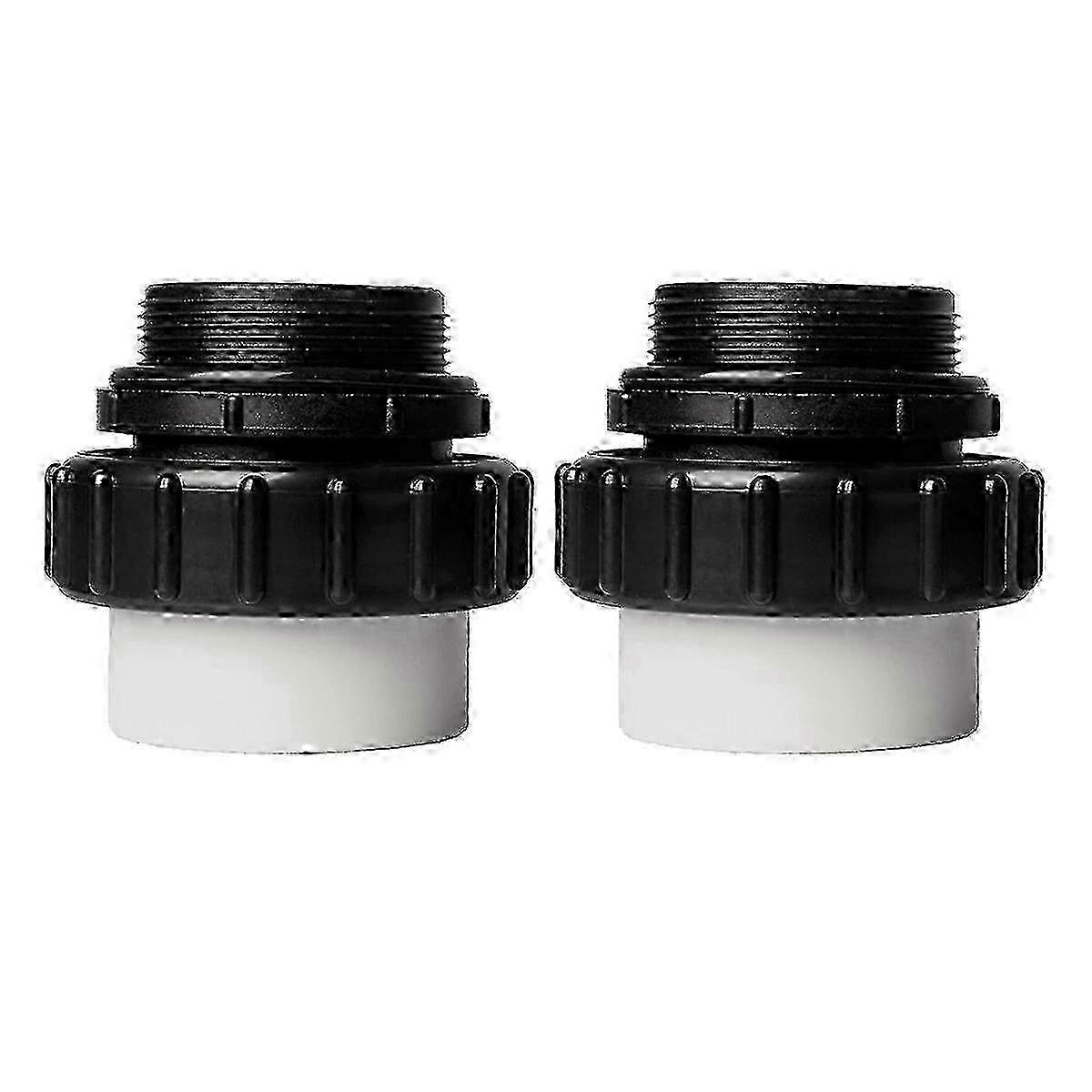2Pcs 2inch MIP X 2inch Hi-Temp Unions for Pentair Whisperflo and for Intelliflo 21063-200-000 Pool P Edition 0709