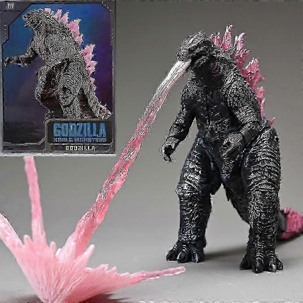 NECA 2024 Godzilla vs Kong: The Empire Movie Burning Godzilla Action Figures Toy Godzilla Titan Monster Collection Model Kids Gift