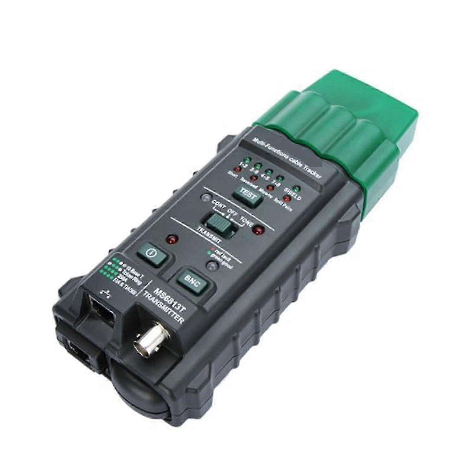 m MS6813 Handheld Network Cable And Telephone Line Tester And Detector With BNC RJ45 RJ11 Cat5 Cat6 LAN