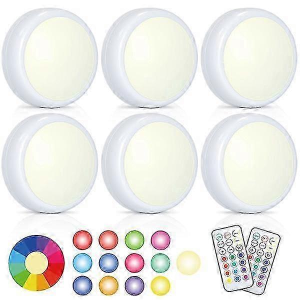 Led-projecteurs 6st avec 2 télécommandes rgb design beaucoup de couleurs