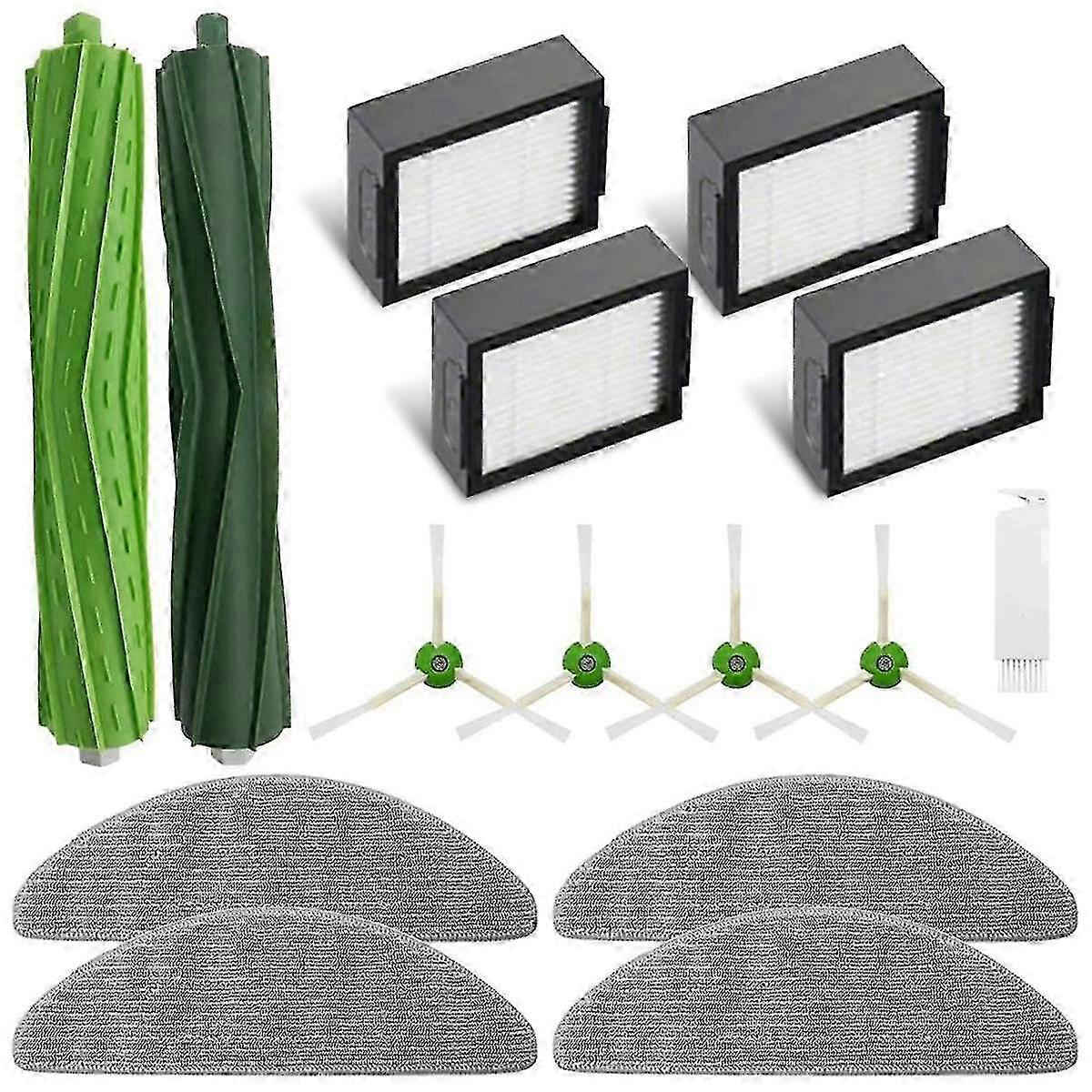 For Combo I5, I5+,J5, J5+ Robot Vacuum Cleaner Main Side Brush Hepa Filter Mop Cloth Pads f26