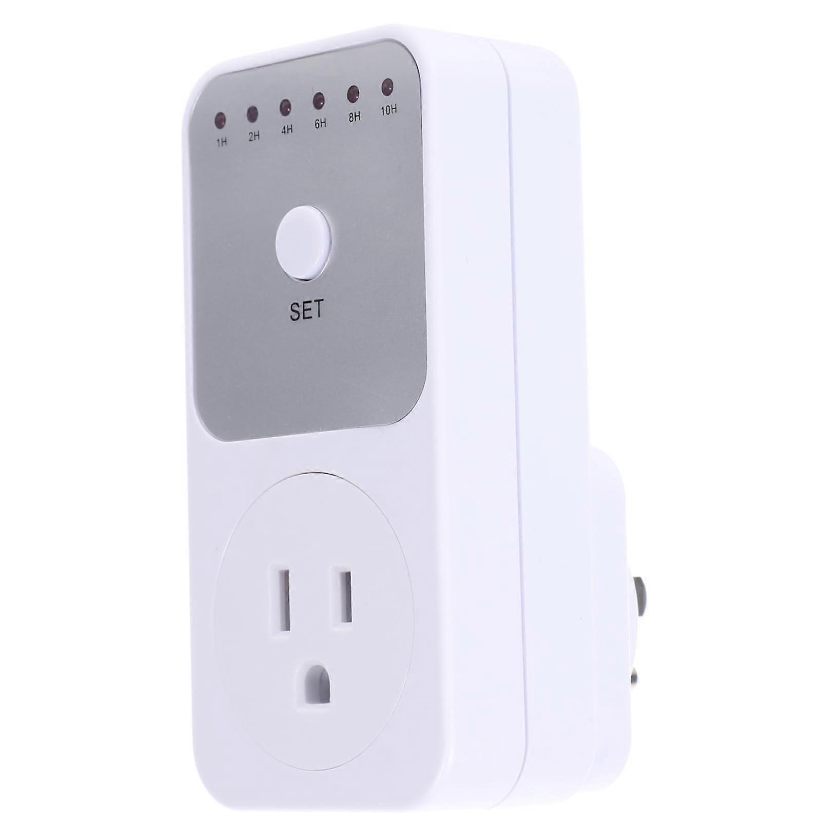 Outlet Timer Plug with Countdown Control, Energy Saving Automatic Shutoff for Indoor and Outdoor Use