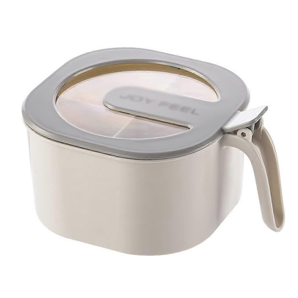 Spice Storage Container with 4 Compartments for Kitchen Countertop, Multipurpose Seasoning Box