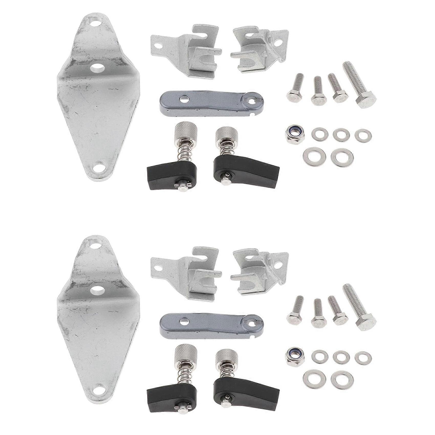 2X 689-48501-21-4D Remote Control Attachment Kit for Yamaha Parsun 25HP 30HP 2 Stroke Outboard Motor