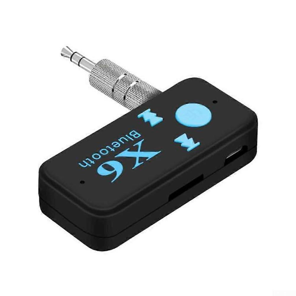 Bluetooth Audio Receiver with 3.5mm AUX for Car Music Streaming and Hands Calling