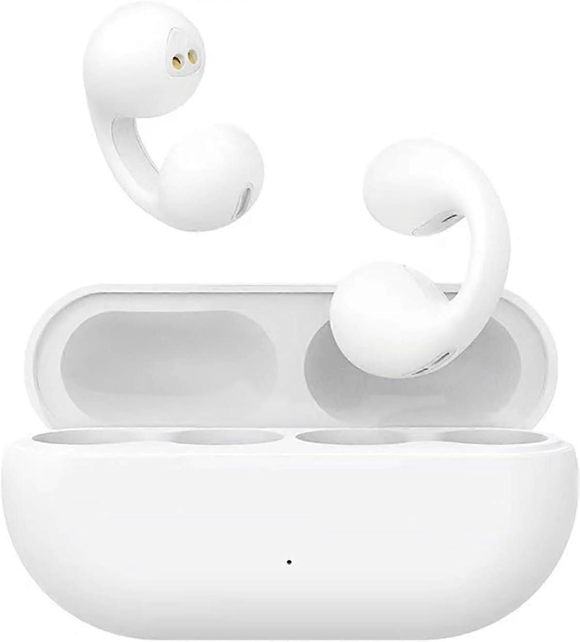 Wireless Bone Conduction Headset Bluetooth 5.3 Open Ear Design for Cycling, Running, Walking, Driving