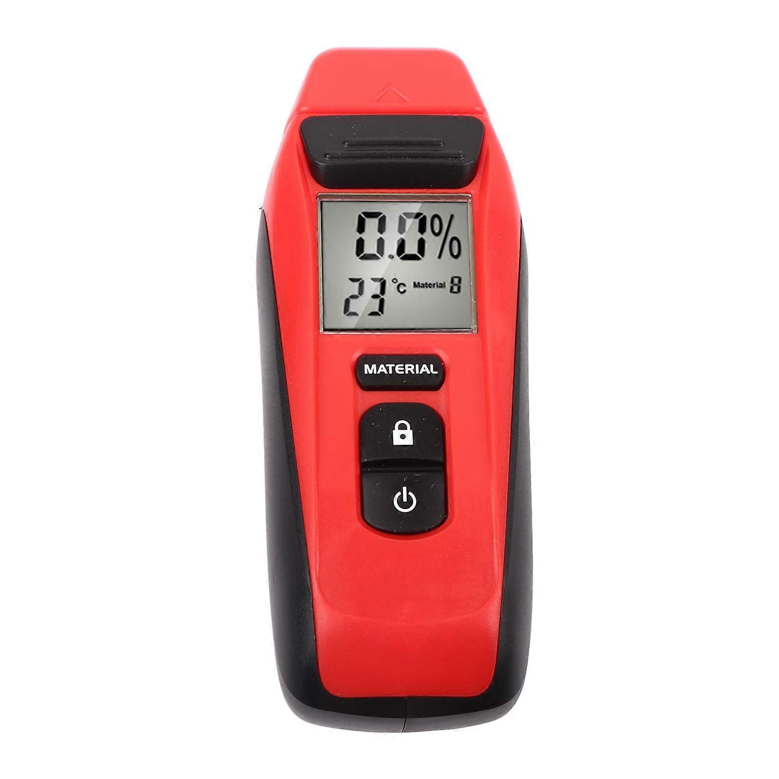 Digital Wood Moisture Meter with LCD Display for Timber and Wall Damp Detection, 644% Range