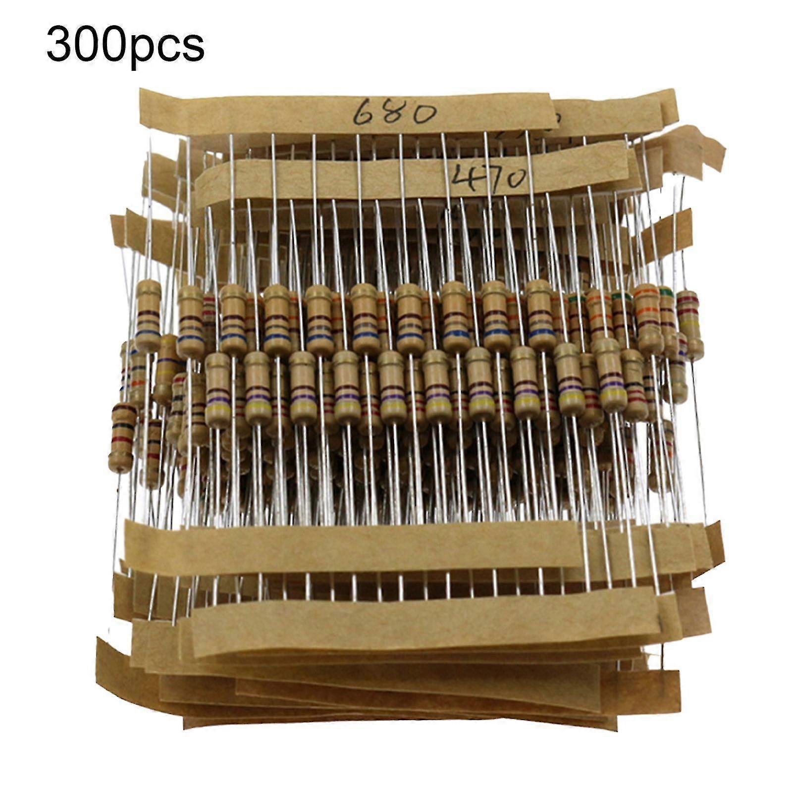 Αντιστάσεις 300pcs εύκολες να εγκαταστήσουν τις καθολικές ευρείες ηλεκτρονικές αντιστάσεις ταινιών εφαρμογής για την ανάπτυξη προϊόντων