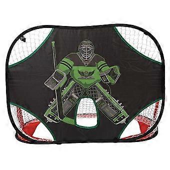 Excellent Ice Hockey Goalkeeper Practice Net For Accurate Firing Exercises Indoor And Outdoor Use  White
