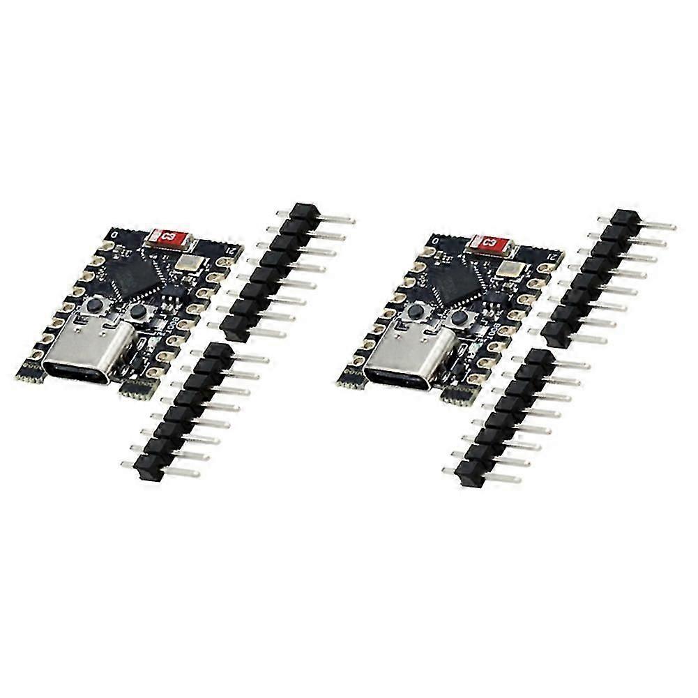2pcs ESP32-C3 Development Board ESP32 Mini WiFi Bluetooth Development Board High-Performance ESP32 Development Kit