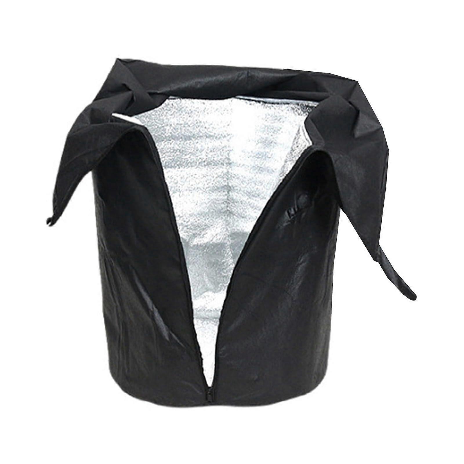 Winter Plant Pot Covers with  Thermal Insulation, Adjustable Drawstring, Reusable Frost Protection