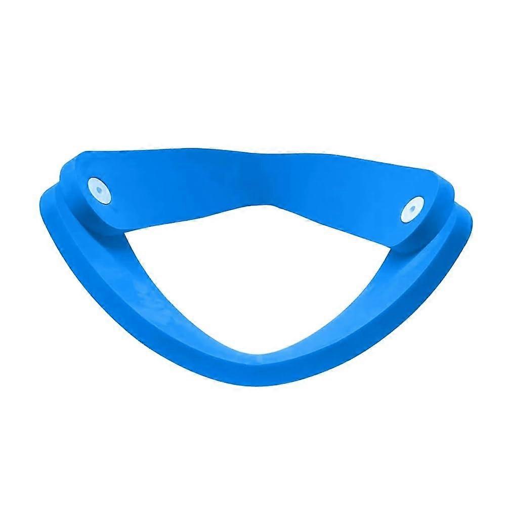 3in1 Pool Float Chair with Ergonomic Support for Lake Beach Deep Water, Foldable and Stable Blue