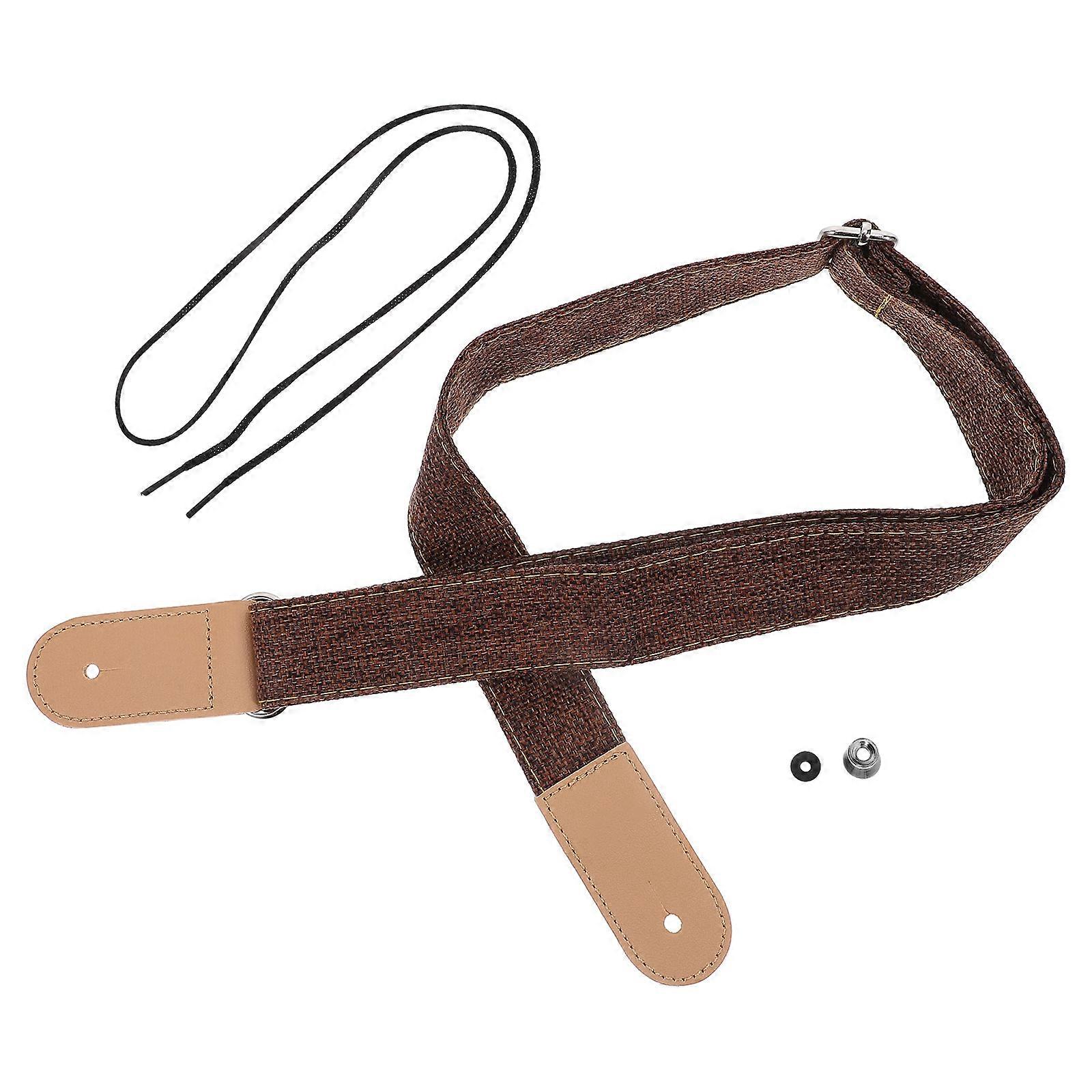 Ukulele Strap for Ukulele Use Cotton Linen Comfortable