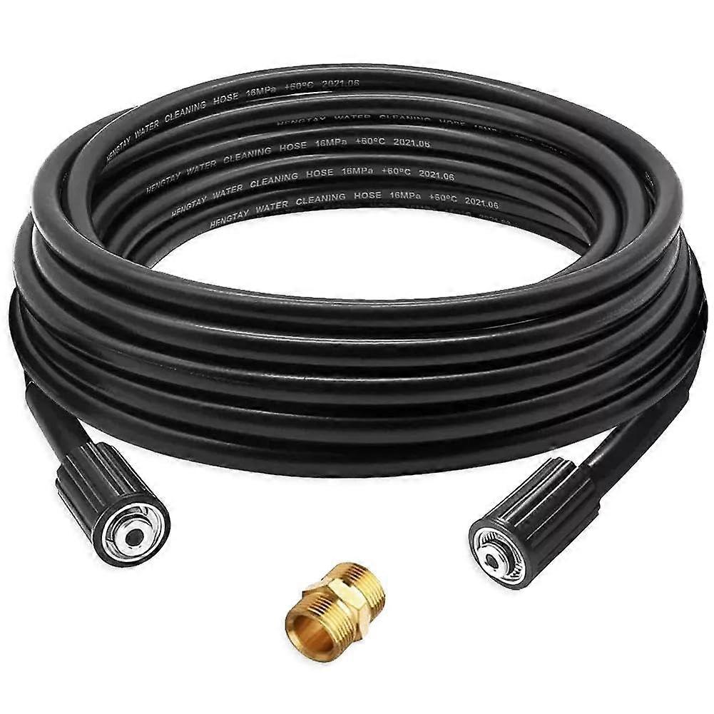 Pressure Washer Hose 10m 16MPa with Copper Quick Connect Coupling for Car Cleaning