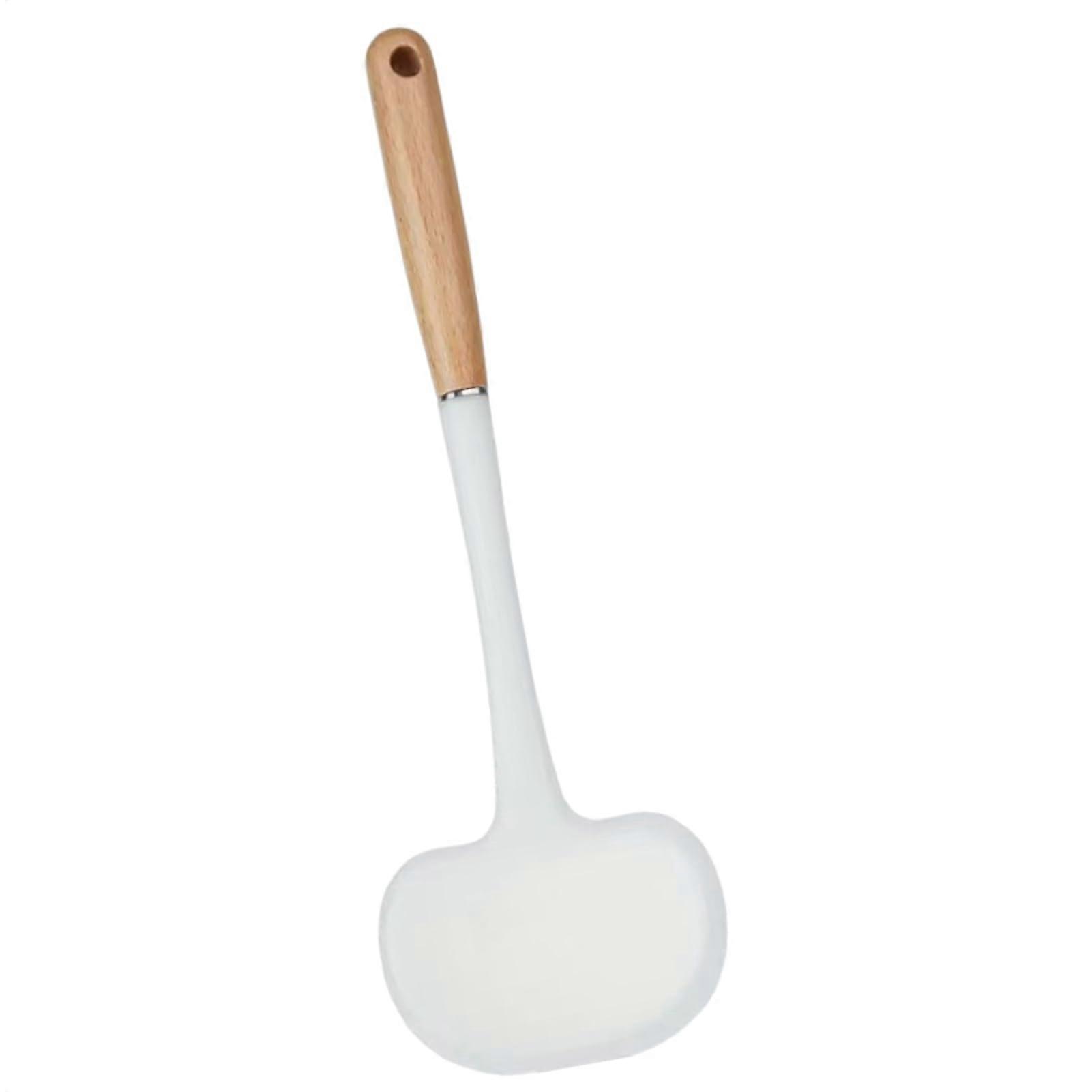 Silicone Spatula Heat Resistant NonScratch Long Handle for Cooking Baking Grilling BBQ