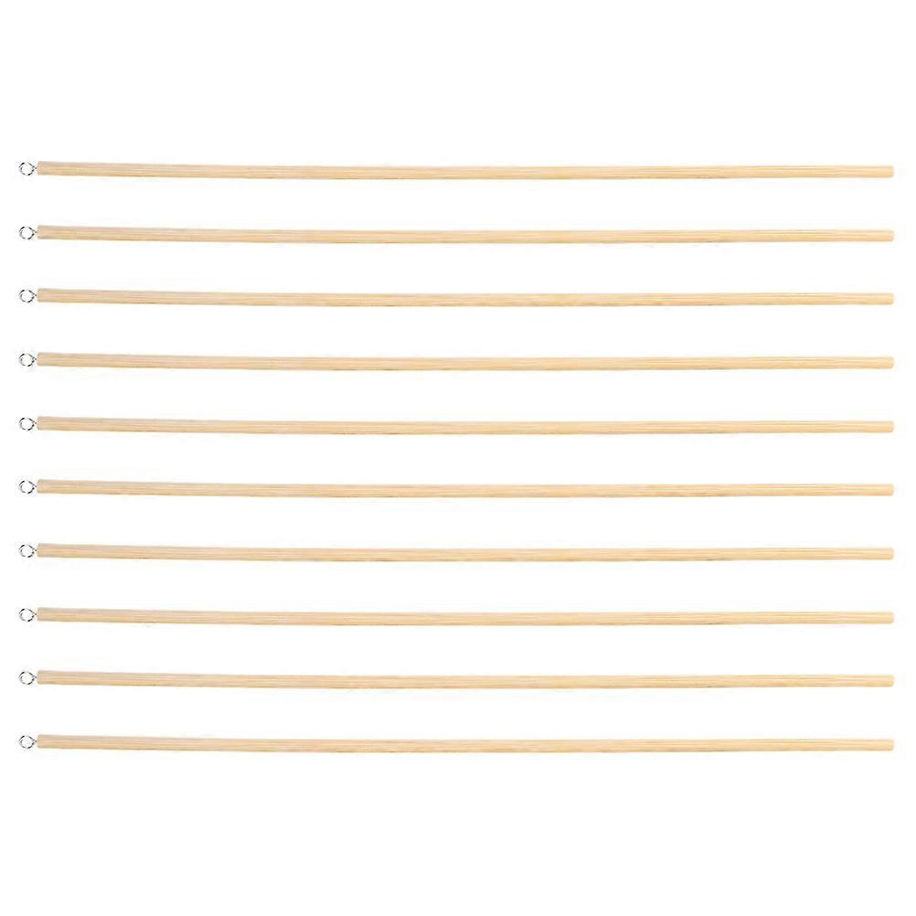 Solid Wood Puppet Control Rod for Hand Puppet Manipulation 10Pcs