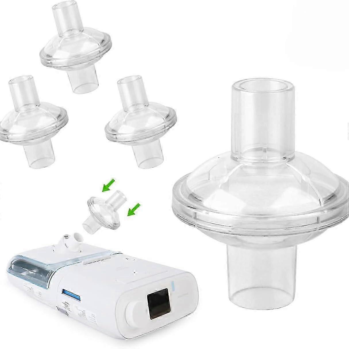 Universal CPAP Inline Filter Kit (10Pcs)  Disposable Replacement Filters for AirCurve