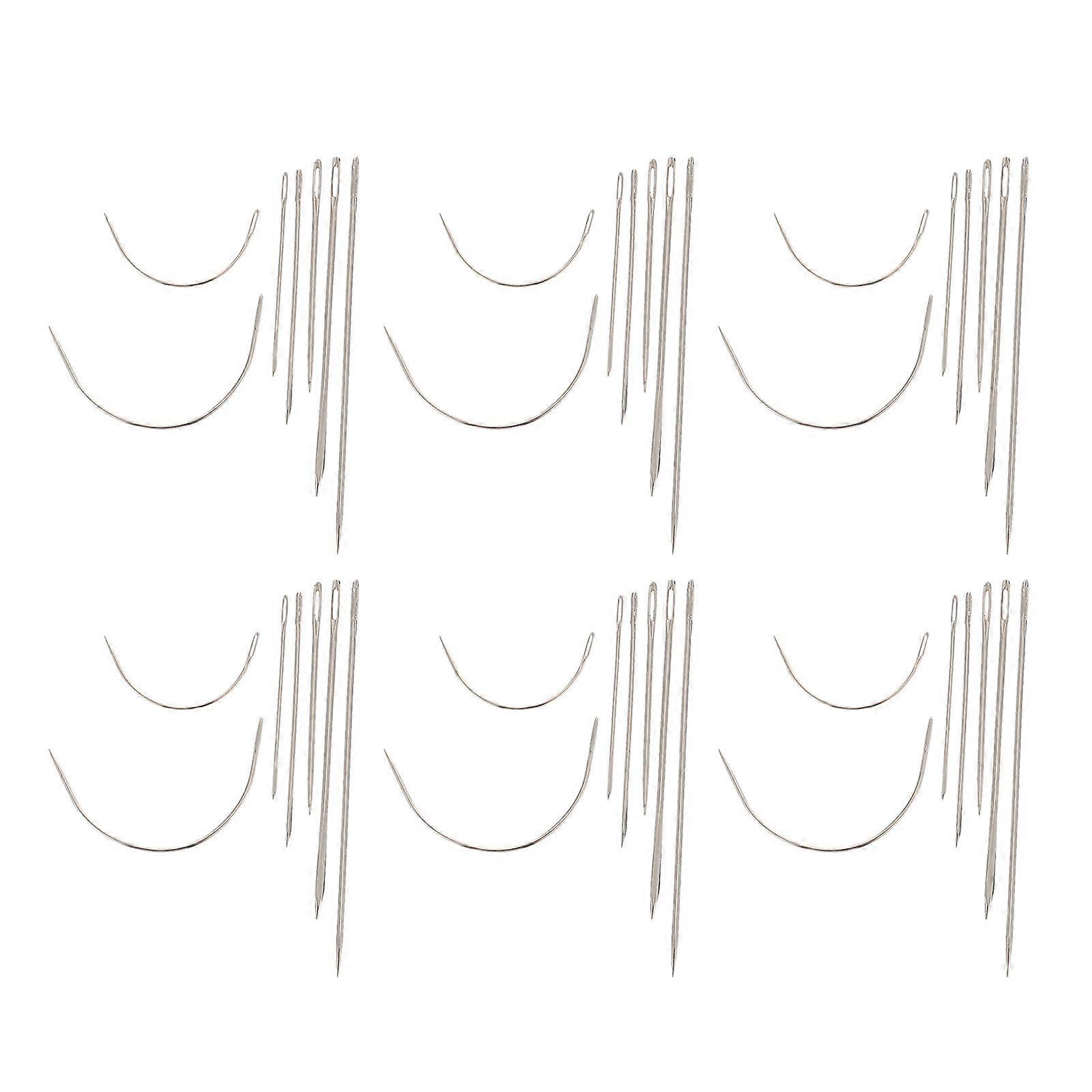 Stitching Needle Curved Needle for Home Crafting Projects 42Pcs