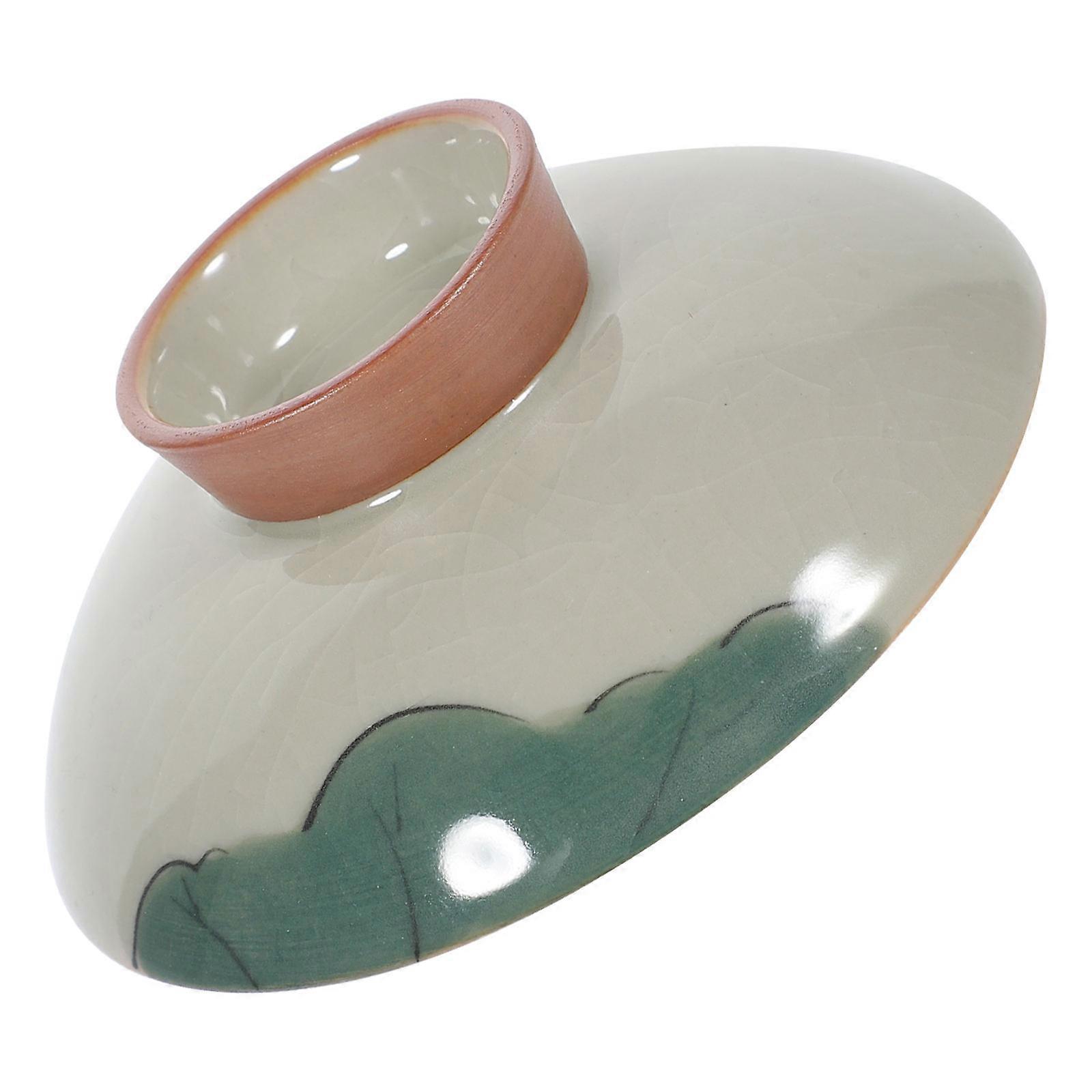 Ceramic Tea Cup Lid for Home Use Assorted Color Teaware Replacement Cover