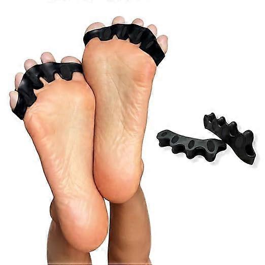 Toe Separators and Spacers Silicone Adjustable Fit for Bunion Relief and Natural Foot Alignment