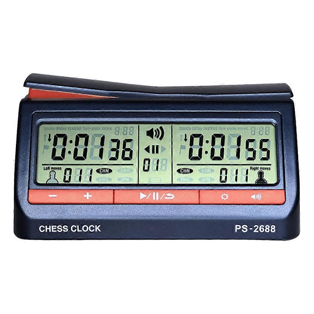 Professional Chess Clock Chess Games Timer Multifunctional Chess Clock Hour Meter Stopwatch International Chess