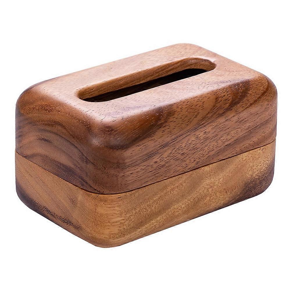 Wooden Tissue Boxes Bread-Shaped Tissue Storage Box